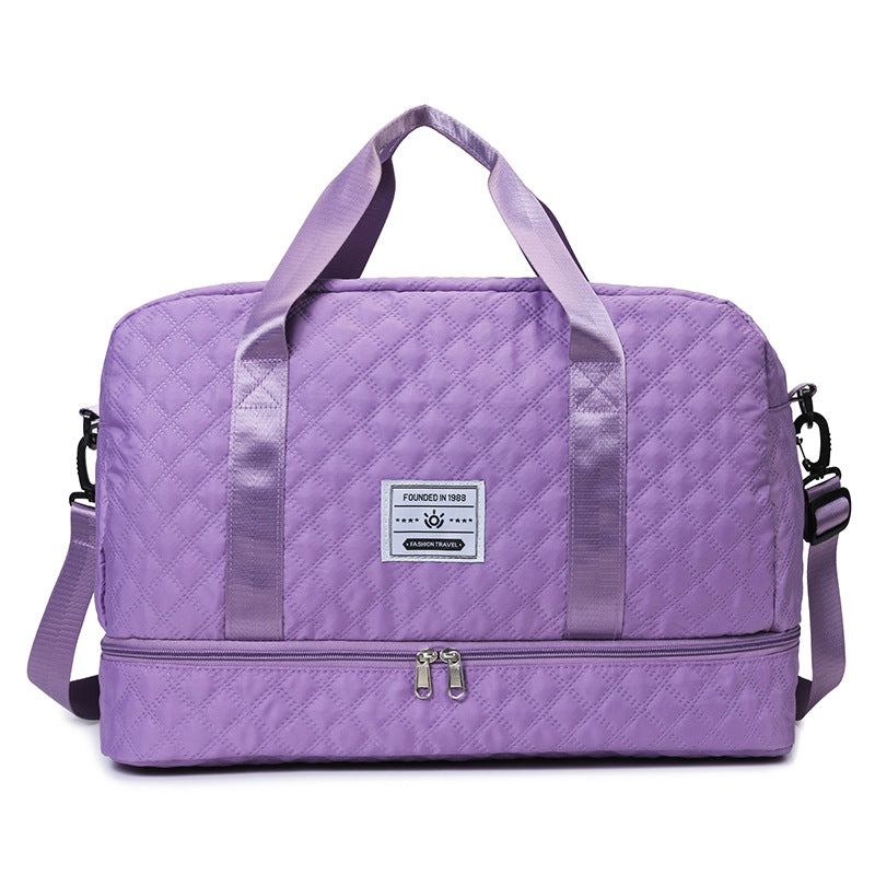 Stylish Quilted Travel Duffle Bag Kalsten