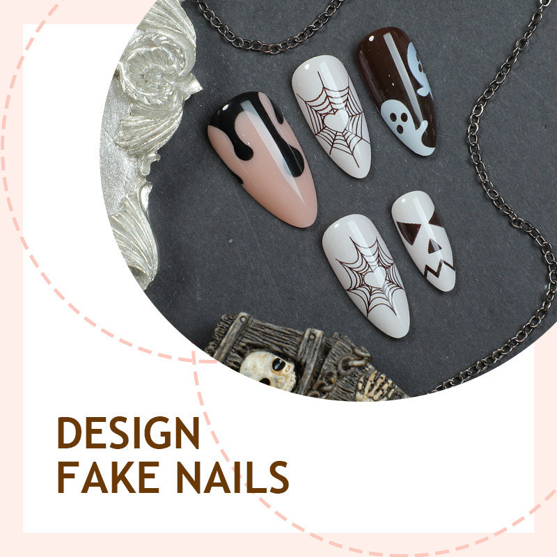 Holiday-Inspired Gothic Nail Art Set