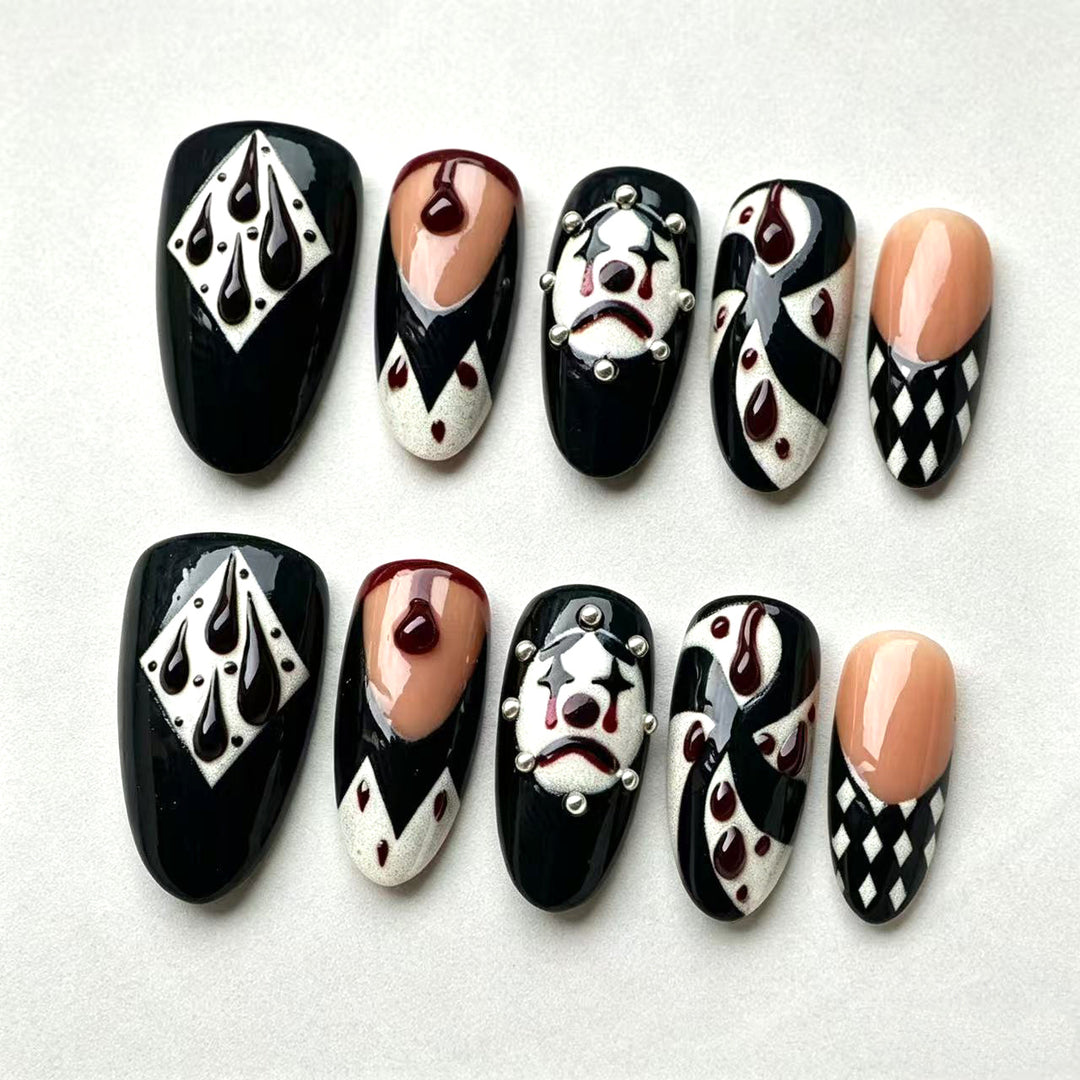 Gothic Chic Press-On Nail Set