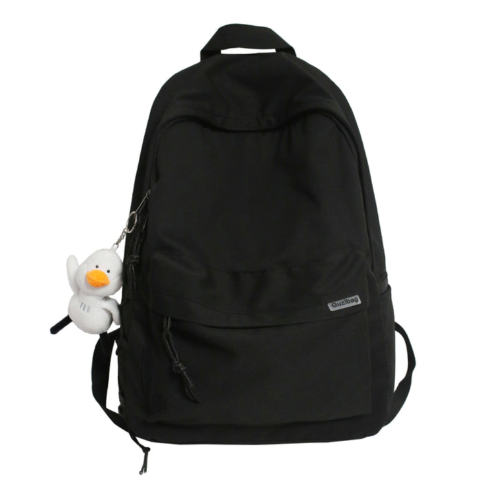 Versatile Casual Backpack with Plush Charm Kalsten