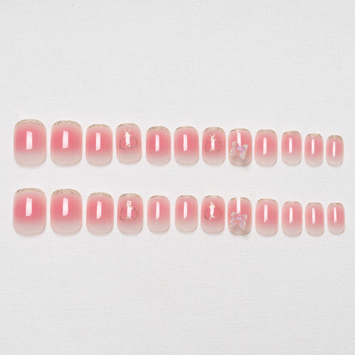 Decorative Acrylic Press-On Nail Art Set