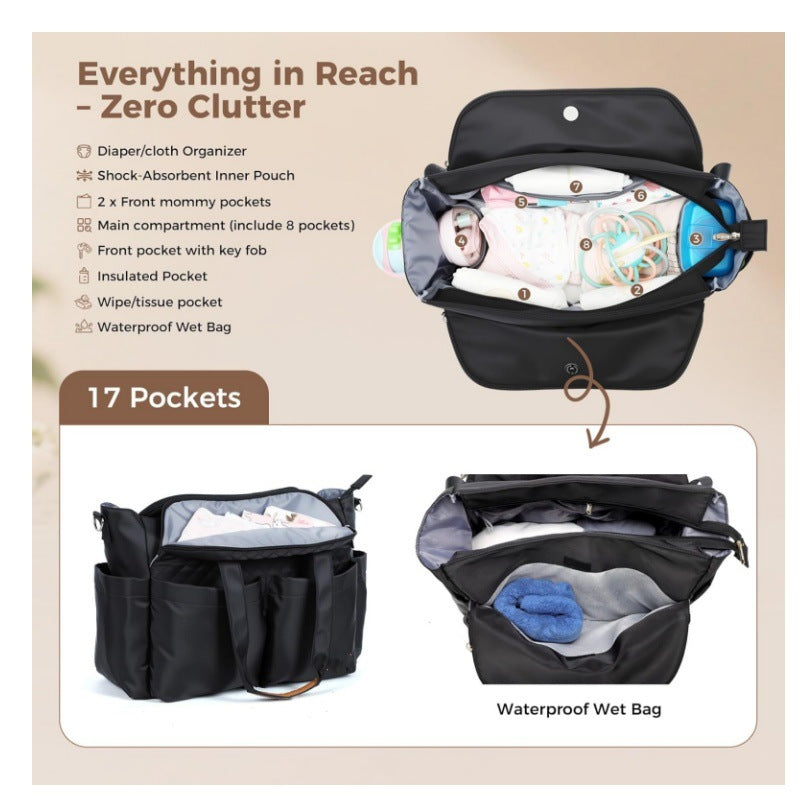 Functional diaper bag Kalsten