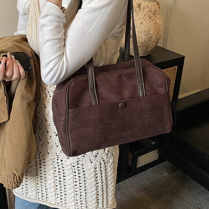 Chic Structured Handheld Tote Bag