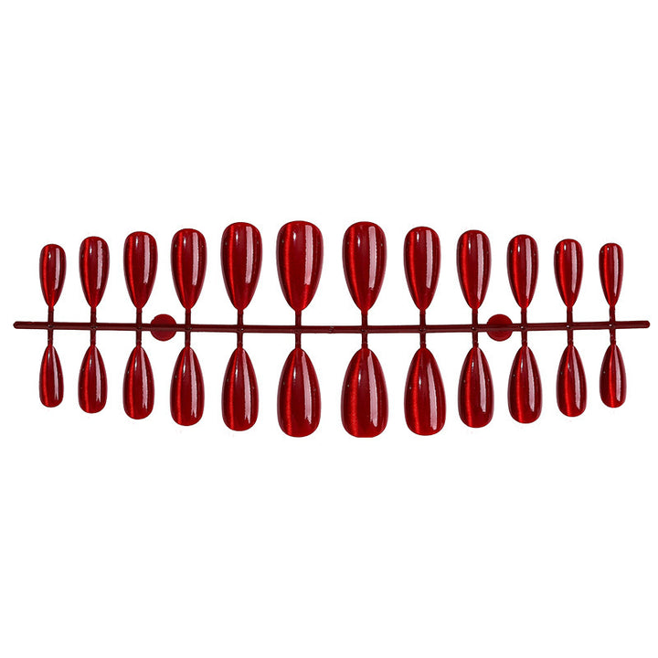 Acrylic nail set with glamorous design and flexible shape Kalsten