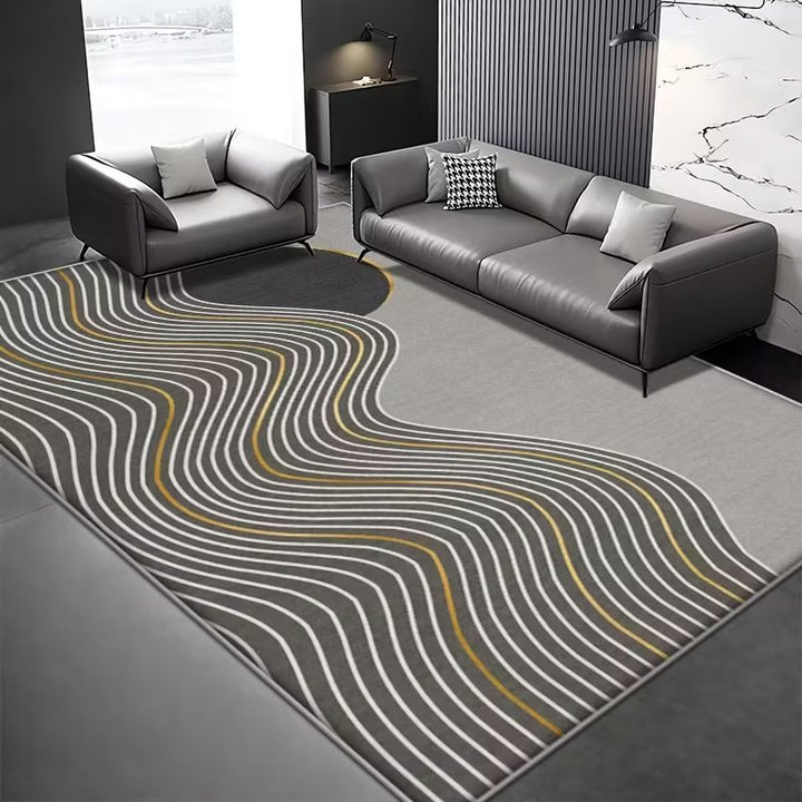 Modern Abstract Area Rug Kalsten