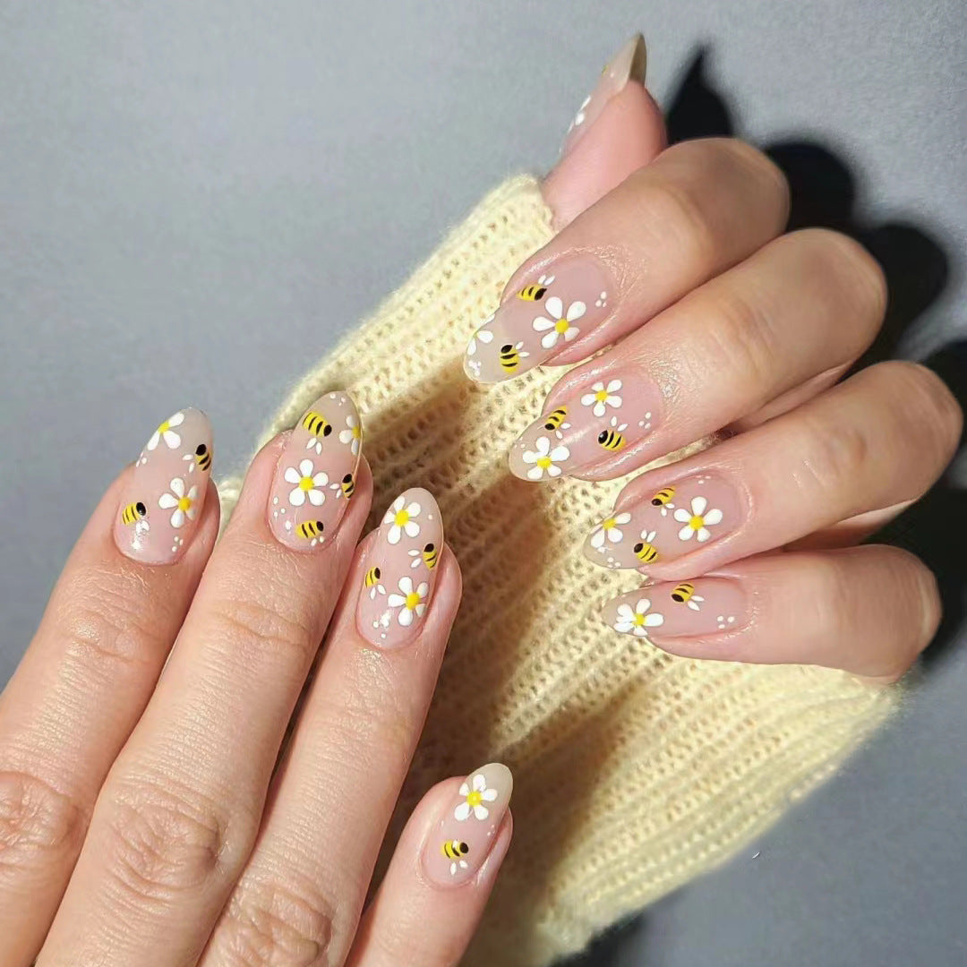 Artistic Floral and Bee Nail Art Kit