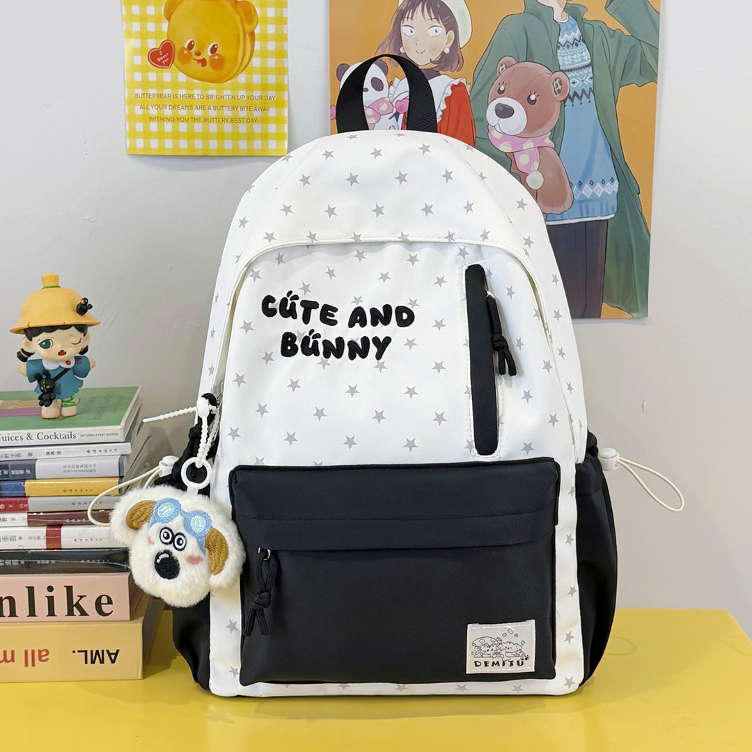 Cute Animal-Themed Canvas Backpack Kalsten