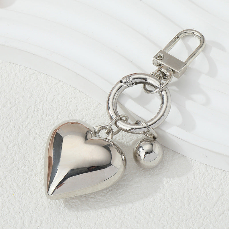 Heart-Shaped Charm Keychain Kalsten
