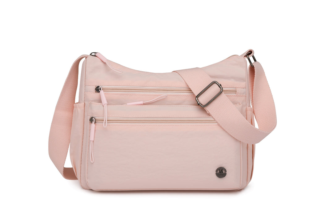 WoMulti-Pocket Crossbody Satchel