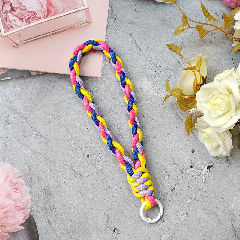 Textured Braided Keychain Holder Kalsten