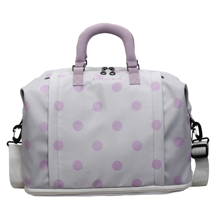 Stylish Polka Dot Travel Duffel