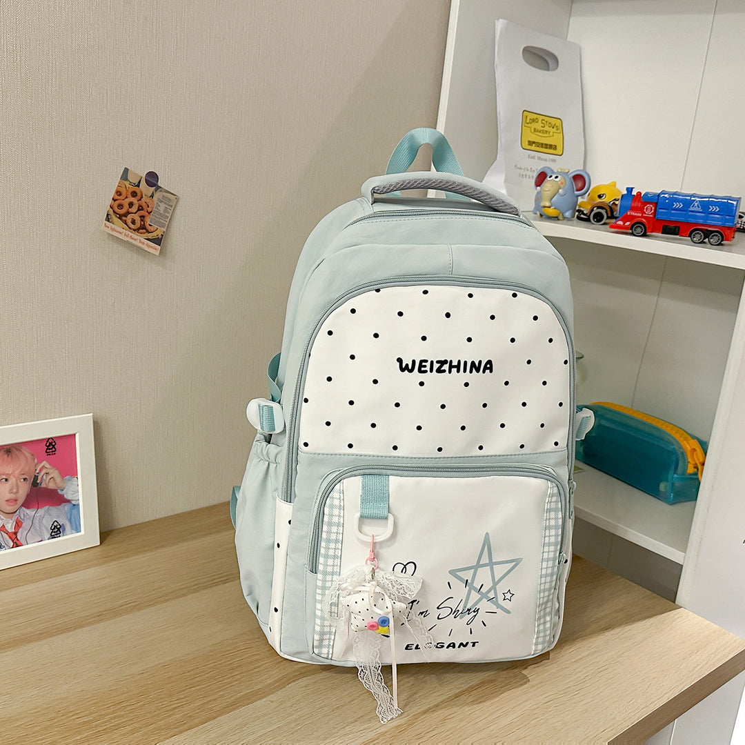 Trendy Polka Dot Backpack Kalsten 1791204846