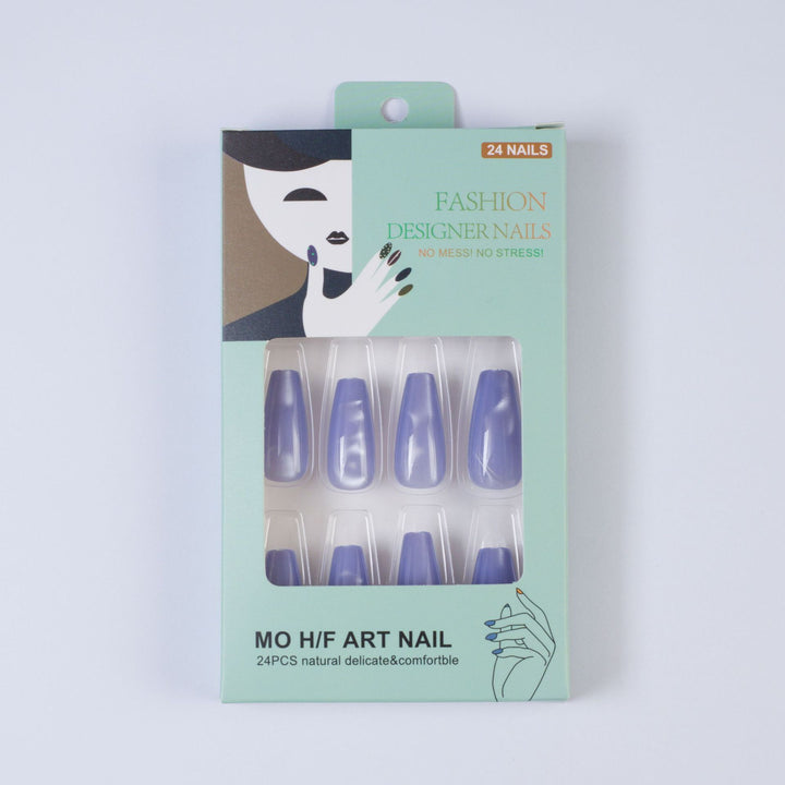 Acrylic nails in elegant stiletto design Kalsten