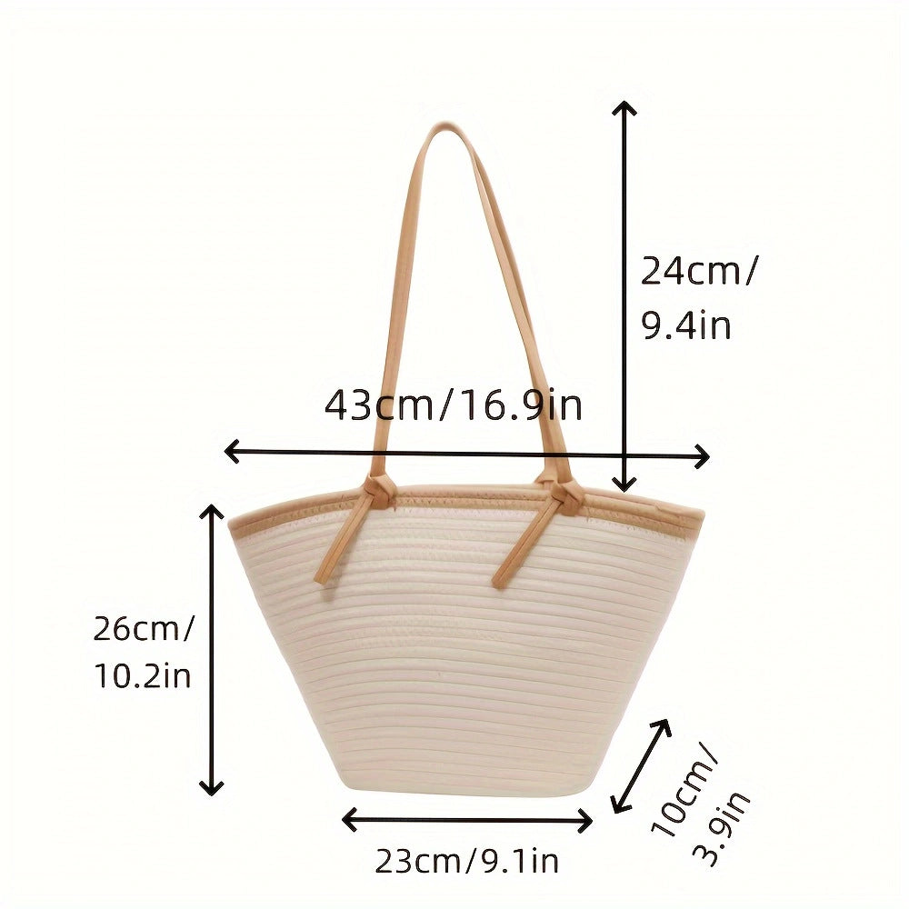 Elegant beach bag with high-quality details Kalsten