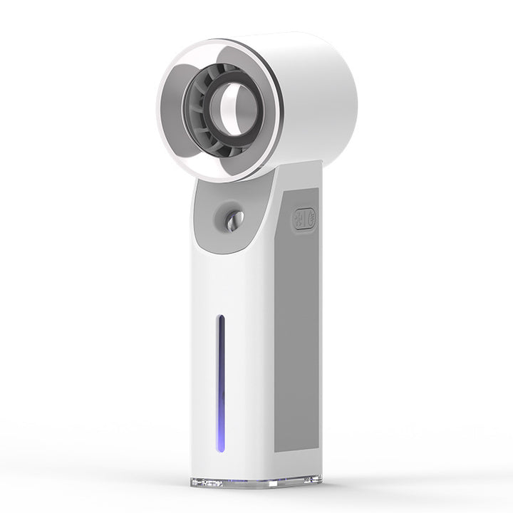 Unisex portable ultrasonic facial spray and mini fan with USB charging function Kalsten