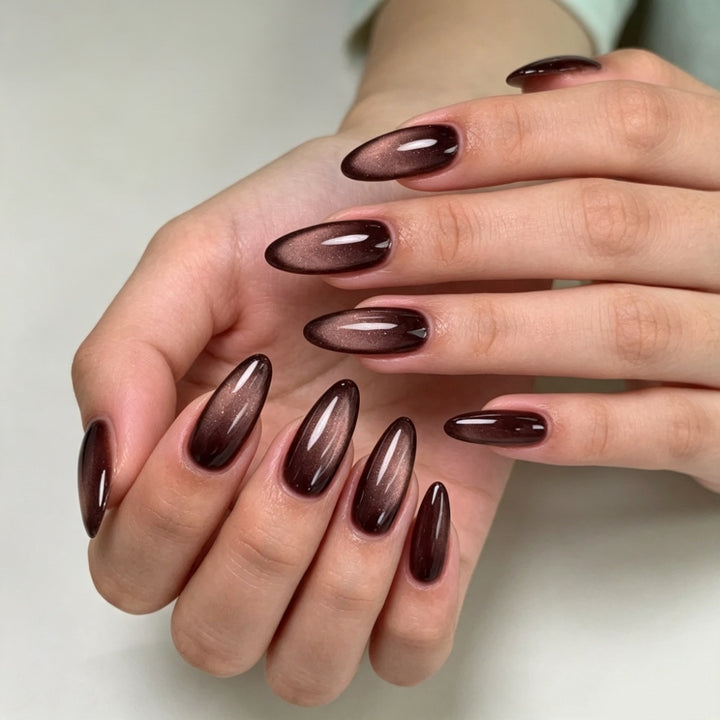 Elegantly Designed Gel Nail Extensions