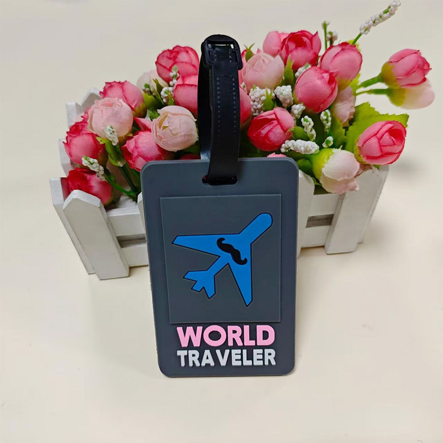 Unisex creative luggage tag in airplane design Kalsten