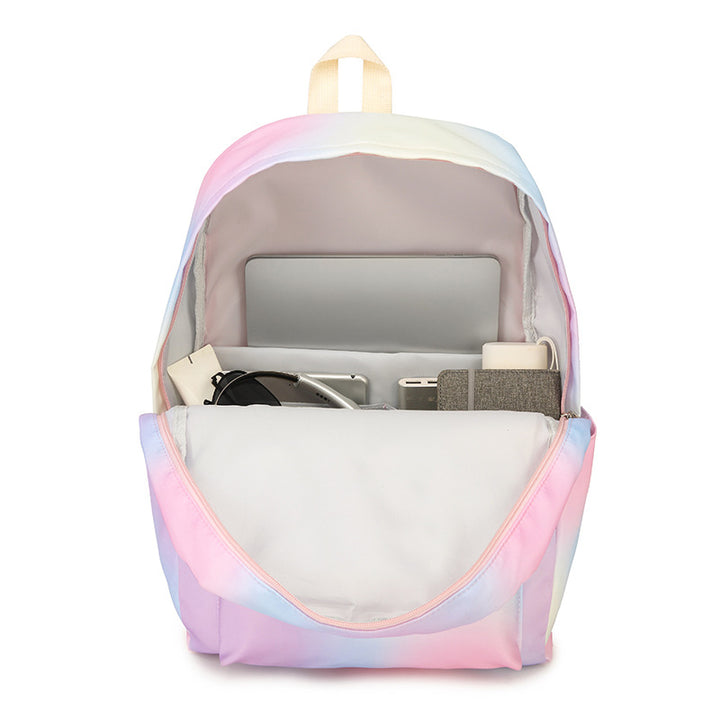 Stylish Cow Print Backpack and Accessory Set Kalsten