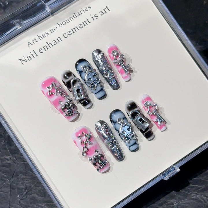 Artistic Press-On Nail Tips