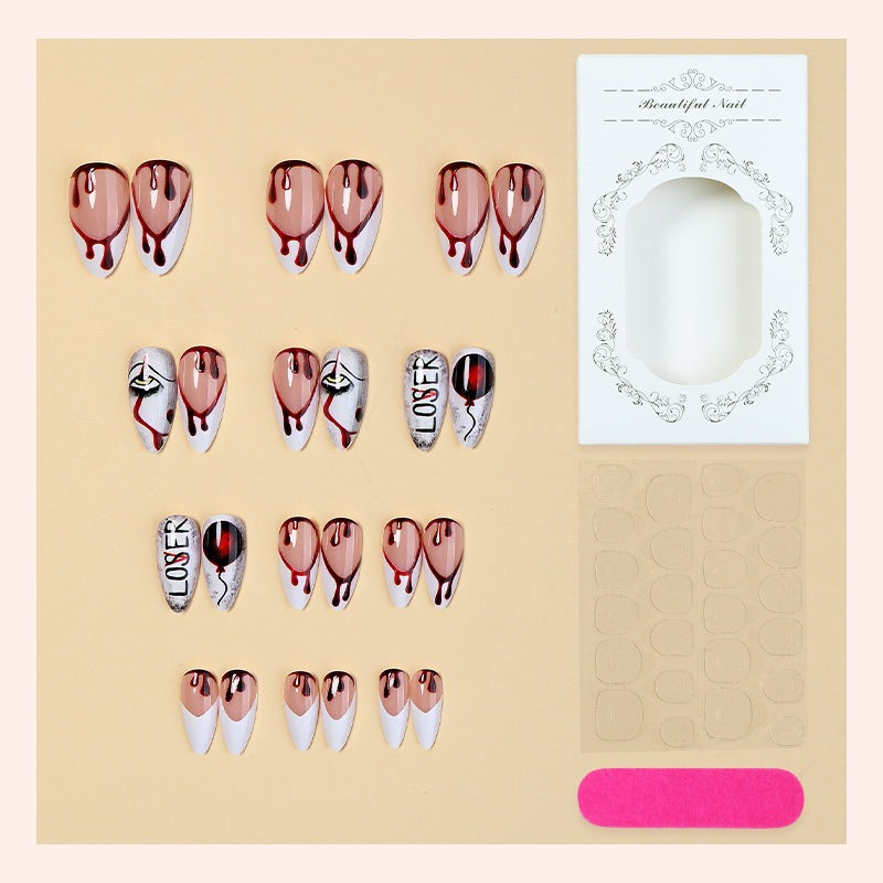 Creative Halloween Art Nail Set Kalsten