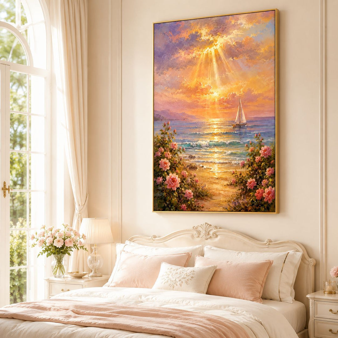 Coastal Sunset Canvas Artwork