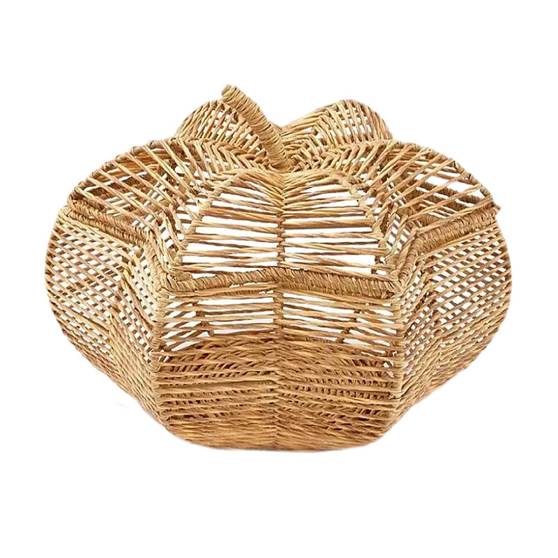 Handcrafted fruit basket in pumpkin design Kalsten