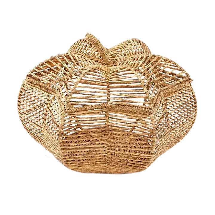 Handcrafted fruit basket in pumpkin design Kalsten