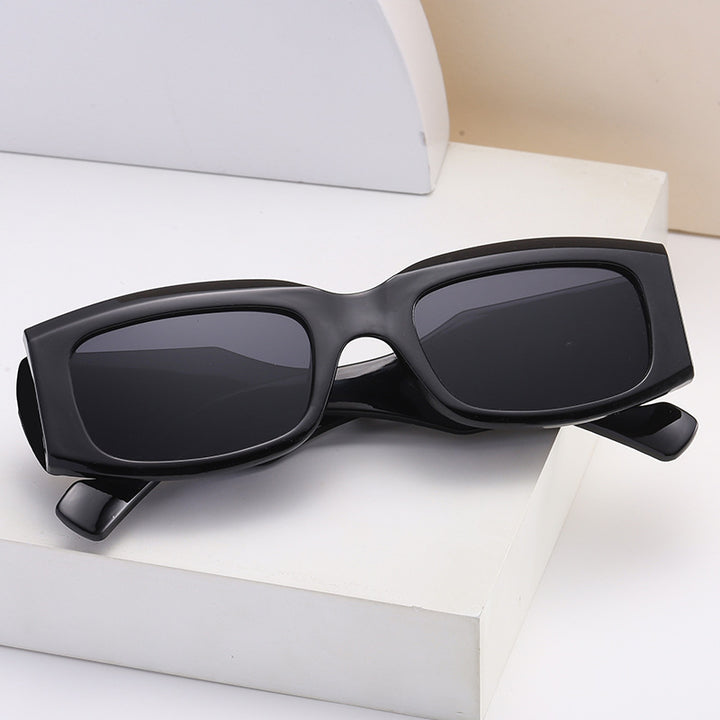 Women's fashionable square sunglasses with luxurious frame accents Kalsten