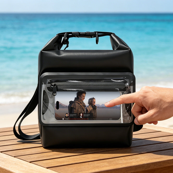 Compact Water-repellent Shoulder Bag Kalsten