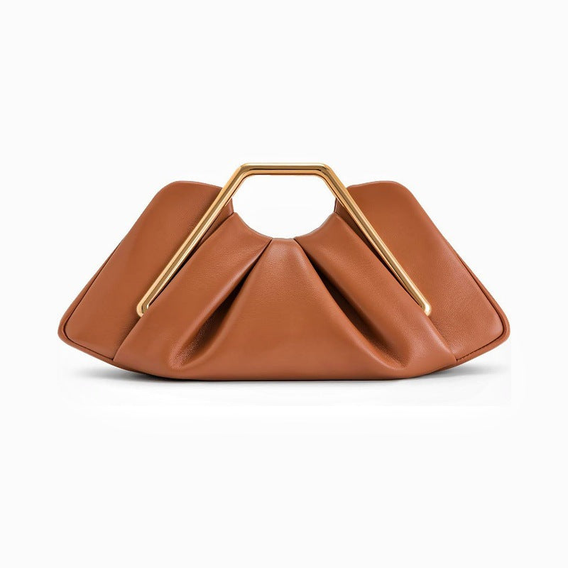 Designer handbag with unique handle Kalsten