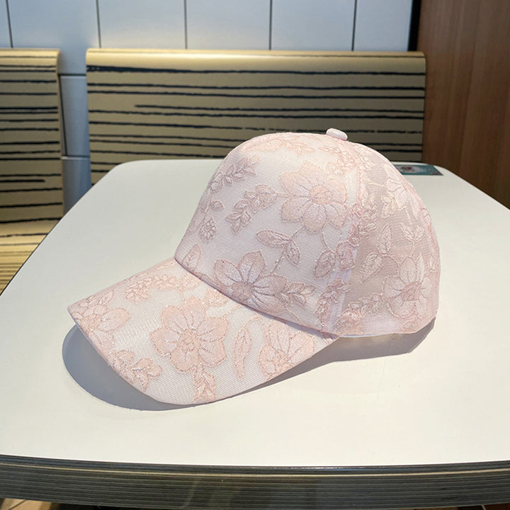 Women's Floral Embroidered Baseball Cap Kalsten