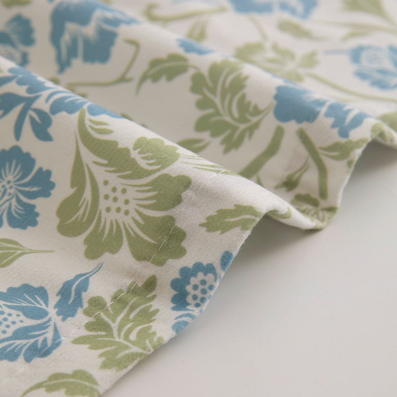 Printed cotton kitchen apron with pocket and adjustable neck strap Kalsten