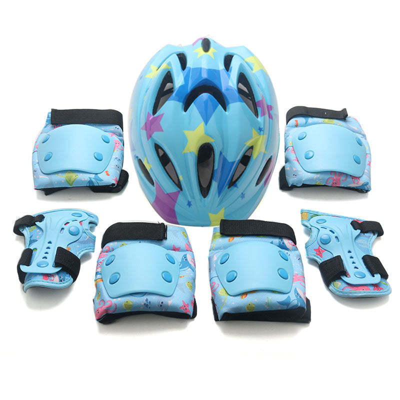 Children's Protective Helmet and Gear Set Kalsten