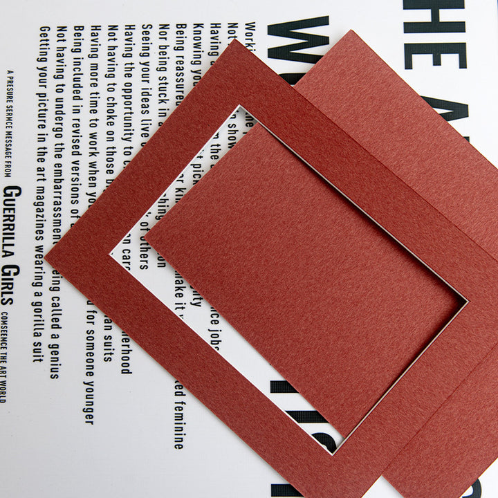 Classic Geometric Picture Frame Set