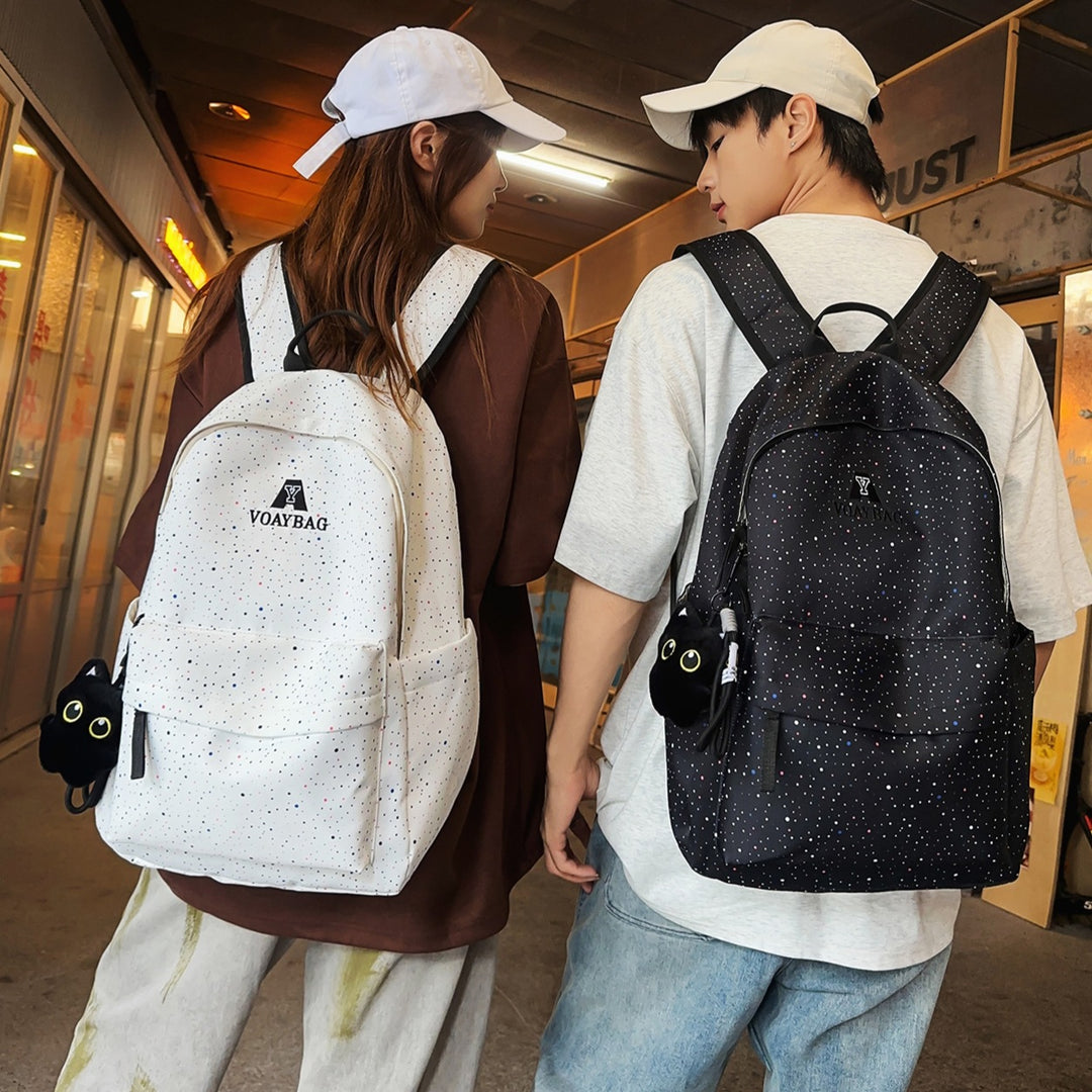 Trendy Speckled Print Backpack Kalsten