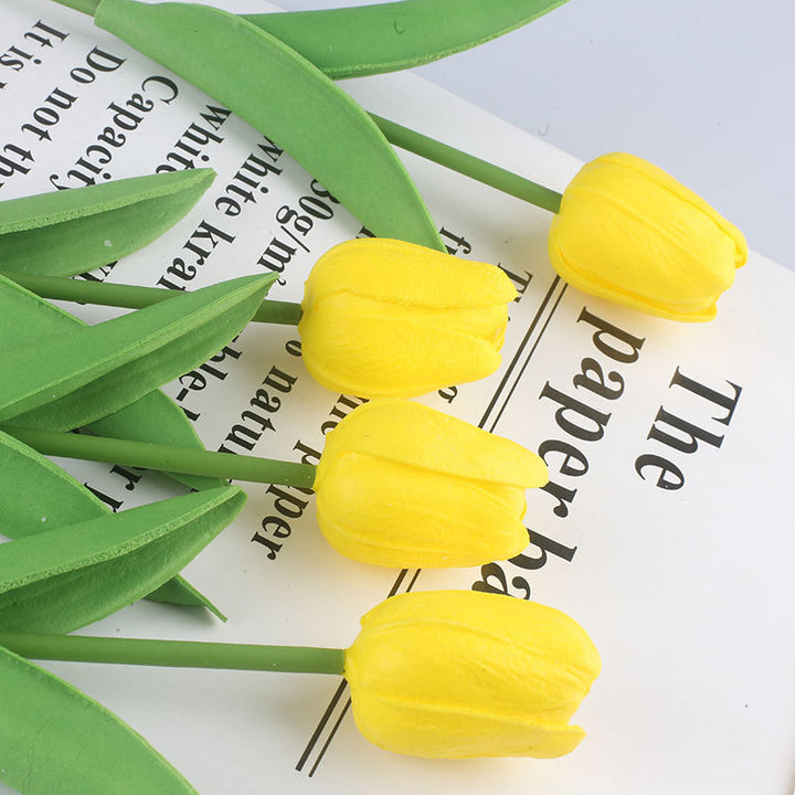 Realistic Tulip Floral Arrangement