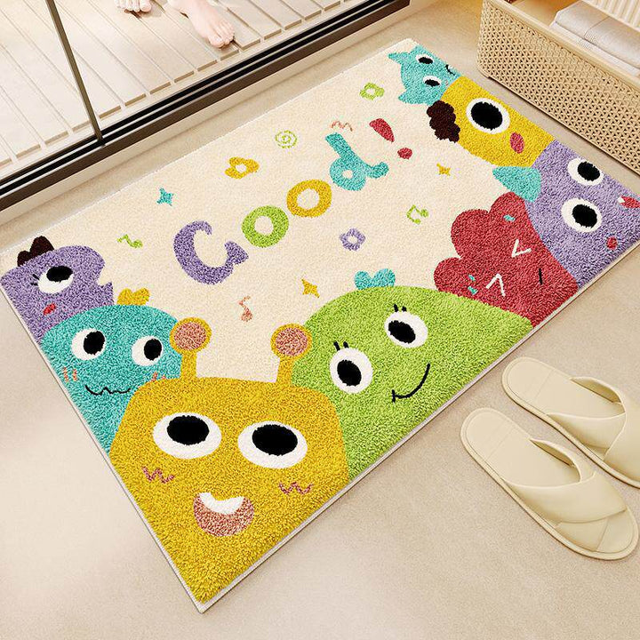 Fun Monster-Themed Bathroom Mat Kalsten