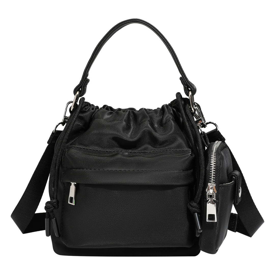 Chic Drawstring Bucket Handbag