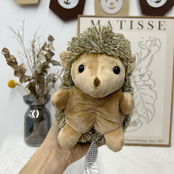 Woodland Hedgehog Plush Hand Puppet