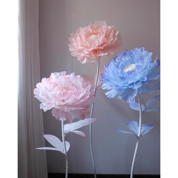 Decorative Faux Flower Sculpture