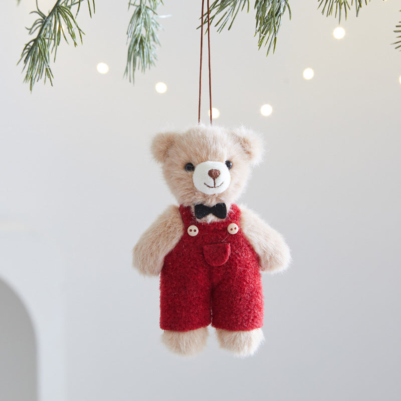 Cute Plush Bear Ornament