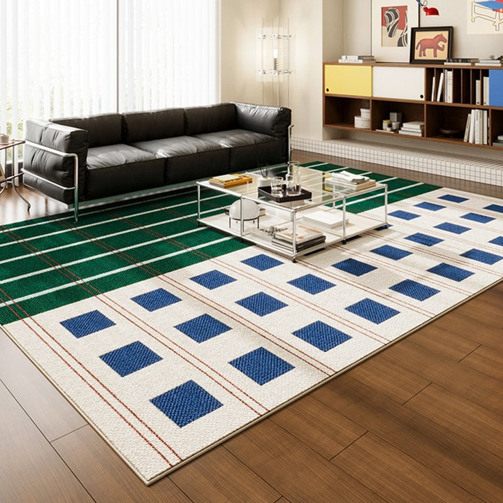 Geometric Pattern Area Rug Kalsten