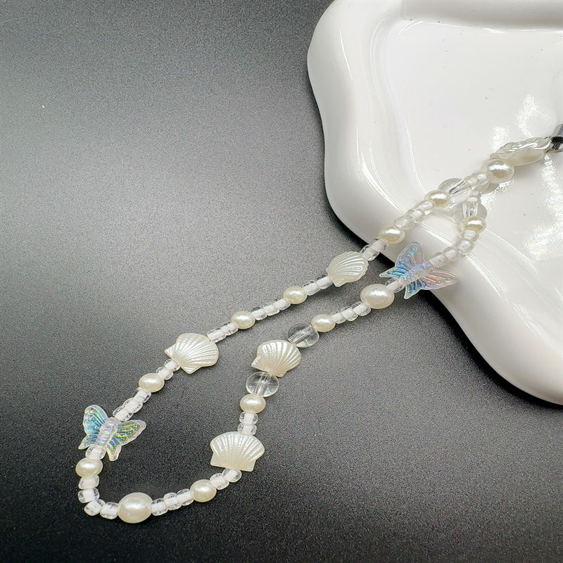 Shell-Inspired Beaded Necklace Kalsten