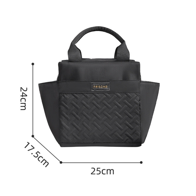 Multi-Pocket Insulated Lunch Tote