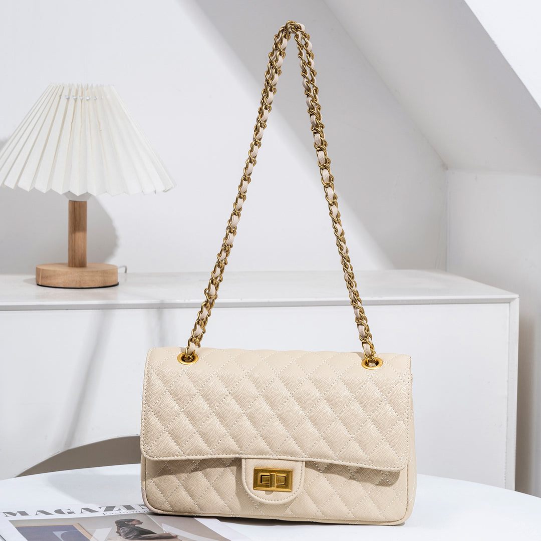 Elegant Quilted Evening Shoulder Bag