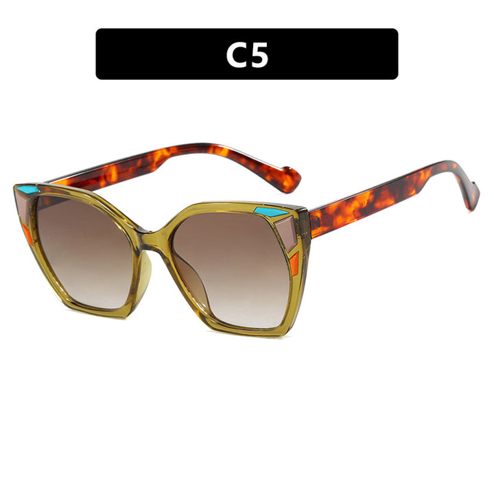 Women Fashionable Geometric Designer Glasses Kalsten