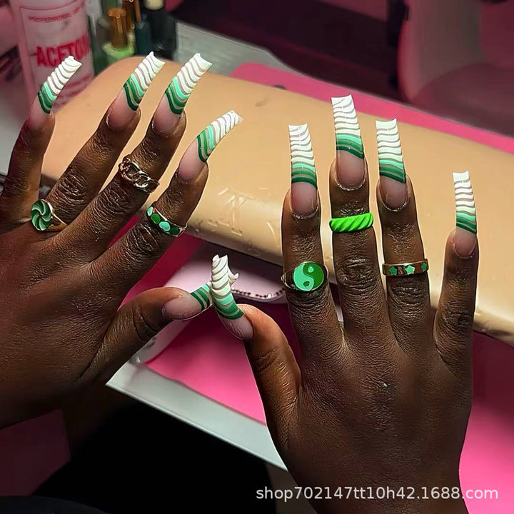 Artistic Stiletto Press-On Nail Extensions Kalsten