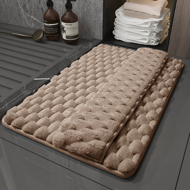 Plush Bath Mat Kalsten