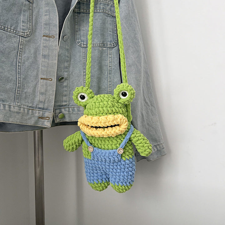 Cute Character Plush Crossbody Bag