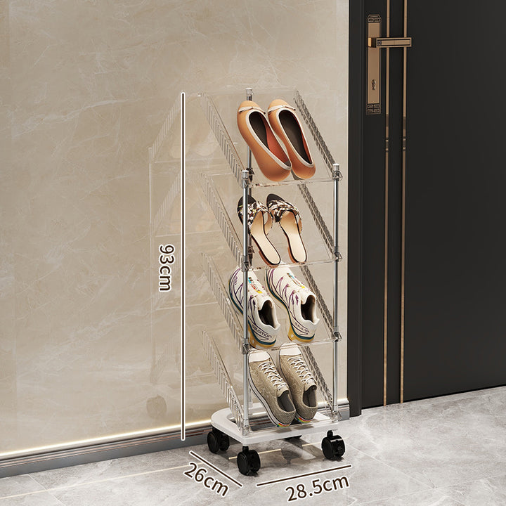 Shoe rack with transparent design Kalsten